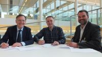 Aa and Maas Water Board, BWA and KWR sign partnership agreement on finescreen technology