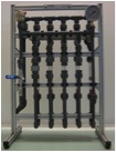 De Continue Biofouling Monitor van KWR bepaalt tweewekelijks de biofilmvormingspotentie van water.