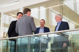 KWR demonstrates self-cleaning network to Governor Snyder