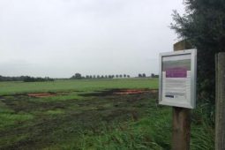 Iron and lime sludge applied to test plots in Bloemkampen nature area