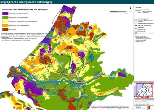 Zoet in zout- Geschiktheidskaarten Zuid-Holland2