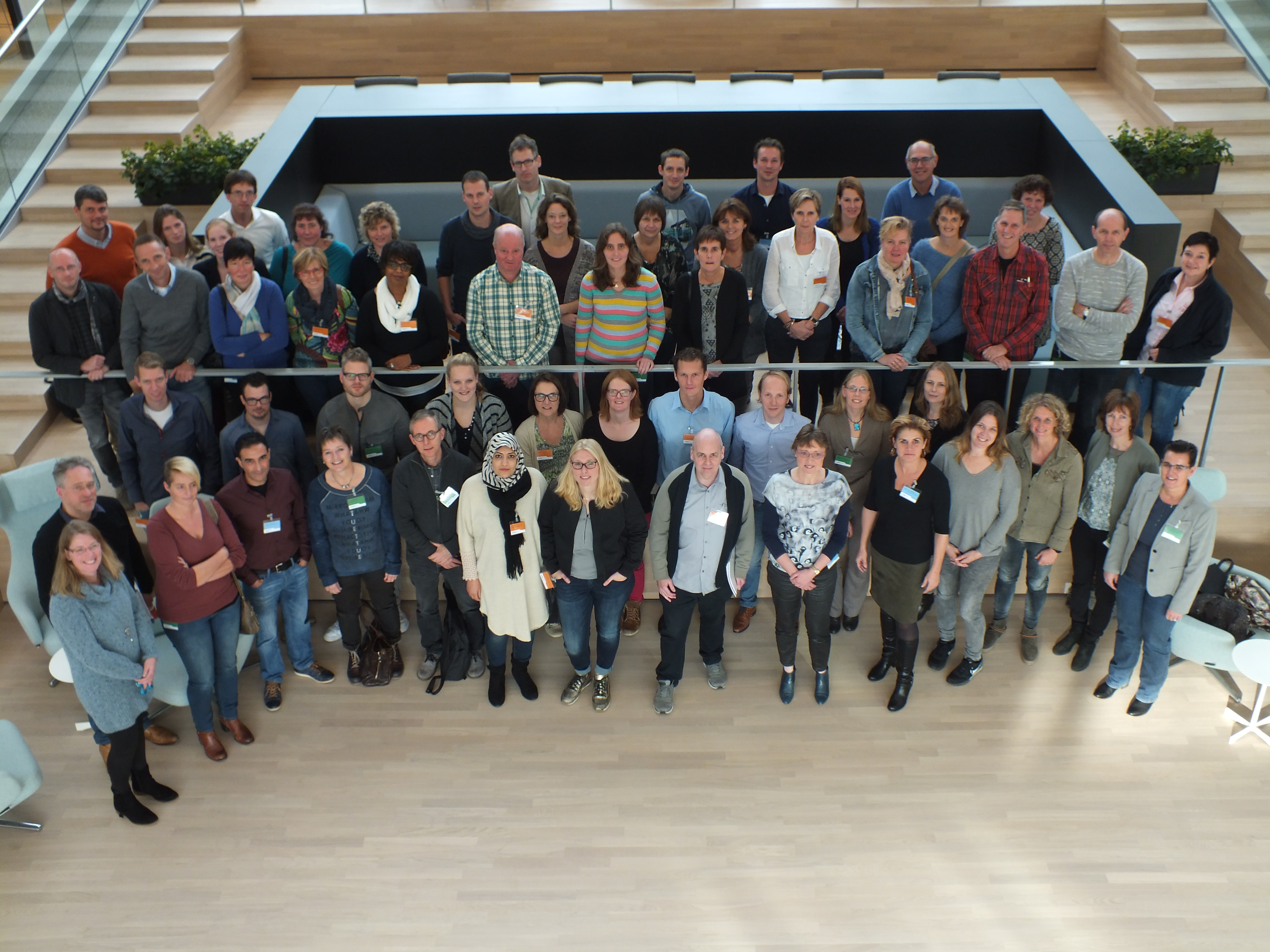 The participants on KWR’s ‘Cascade’.