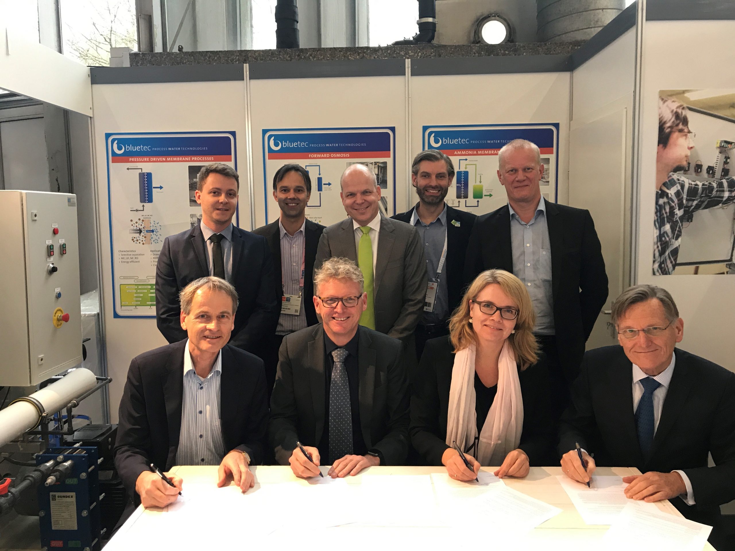 ondertekening CoRe Water