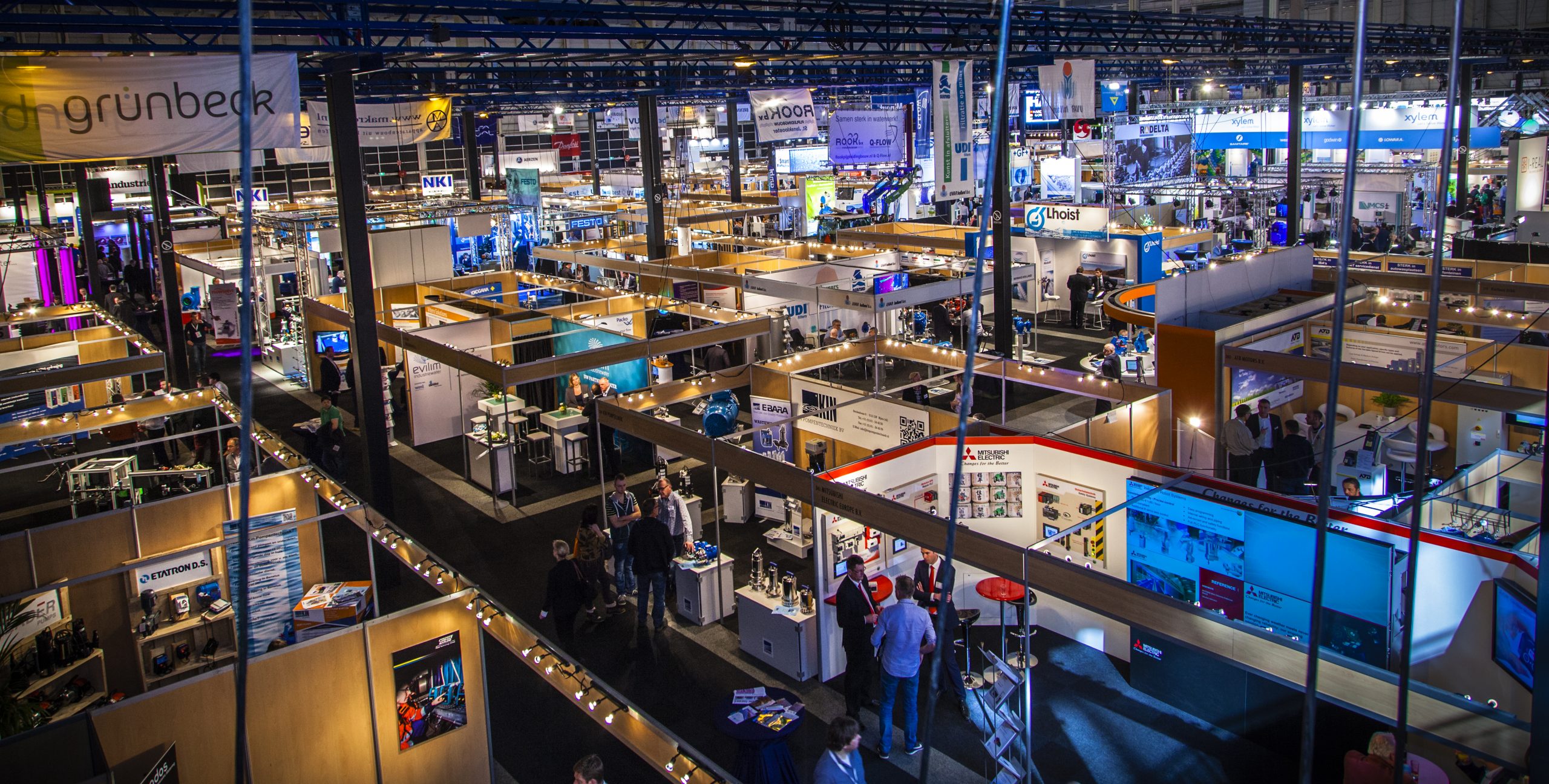 Evenementenhal Beurs Aqua en Rio