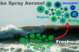 Airborne dispersal of Cyanobacteria