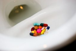 CatchAmed bindt medicijnen in het toilet