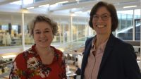 Jantienne van der Meij en Anne Mathilde Hummelen directeur TKI Watertechnologie