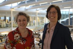 Jantienne van der Meij en Anne Mathilde Hummelen directeur TKI Watertechnologie