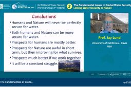 Linking Water Security to Nature – a technological perspective