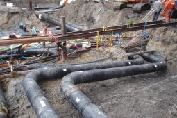 Keeping a safe distance between water mains and heating networks