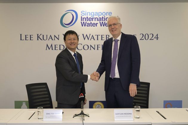 Microbioloog Gertjan Medema ontvangt Lee Kuan Yew Water Prize 2024